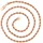 Steel_art Collier Depravare rose Goldfarben Edelstahl