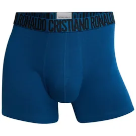 Cristiano Ronaldo Boxershorts unifarben blau M 3er Pack