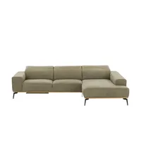 Ravensberger Werkstätten Ecksofa  Oakland , grün , Maße (cm): B: 295 H: 98 T: 187.0