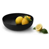 Alessi - Schale, Ø 29 x H 7,5 cm, schwarz mit Reliefdekor