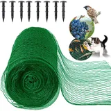 4m x 5m Vogelnetz Vogelschutznetz engmaschig (15x15mm) Robust, witterungs-