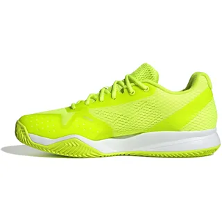 Adidas Herren Courtflash Speed 2 Mens Tennis Shoes Tennisschuhe, Lucid Lemon/core Black/FTWR White, 43 1/3 EU