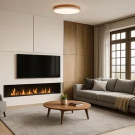 Brilliant Baarlo 1 LED Holz weiß