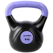 HMS Kettlebell Kugelhantel 4 kg lila / schwarz