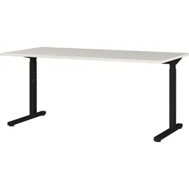 Germania Schreibtisch GW-Profi 3.0 Lichtgrau / Schwarz