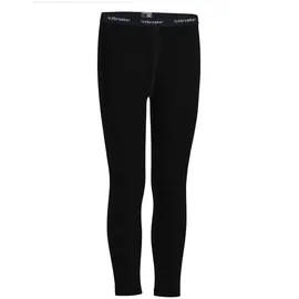 Icebreaker 260 Tech Leggings - Black - 6 Jahre