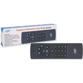 PNI AirFun Tastatur Eine IR-Luftmaus und eine Mini-QWERTY-Tastatur für. Computer, Mini-PC und Mediaplayer