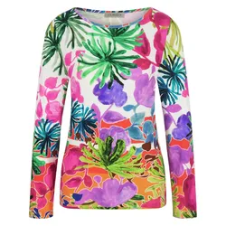 Shirt U-Boot-Ausschnitt Uta Raasch multicolor