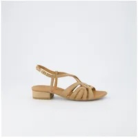 Paul Green Sandalette 6147-017, Rauleder, Beige, Damen, EU /