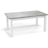 WFL GROUP Esstisch Molly, Loft Esstisch Ausziehbar grau 120 cm x 76 cm x 67 cm