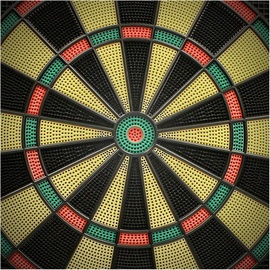CARROMCO Score 301 elektronische Dartscheibe
