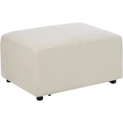 Ottomane KOHLO Stoff Hellbeige