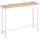 Woltu Bartisch 140 x 100 x 40 cm Hell Eiche