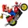Hot Wheels RC-Motorrad Hot Wheels Mario Kart Wheelie Motocross CH RTR mehrfarbig (JML15)