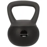 ENDURANCE Kettlebell, mit 6 kg Gewicht grau|schwarz