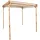 deluke Rosenbogen 170 x 220 x 170 cm Braun