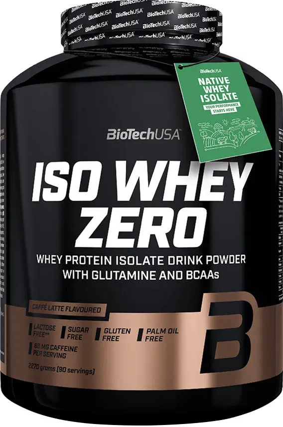 BioTechUSA Iso Whey Zero (2270 g, Caffé latte)