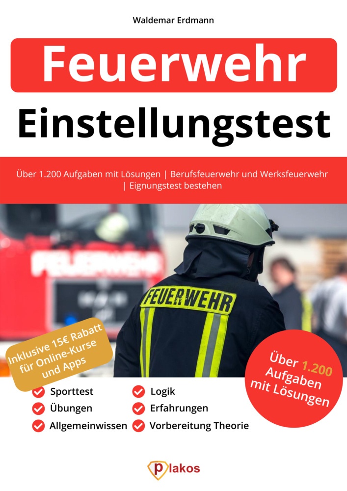 Einstellungstest Feuerwehr - Waldemar Erdmann  Gebunden