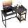 luxuskollektion Schreibtisch 120cm Schwarz Monitorständer Home Office