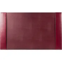 Dacasso Bonded Leather Desk Pad Schreibtischunterlage, Leder, burgunderfarben, 45,7 x 76,2 cm