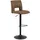 Actona Barhocker 41,5 x 115 x 52 cm Hellbraun/Schwarz