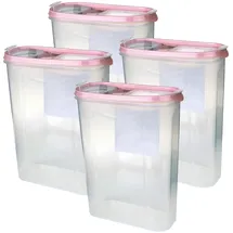 BestLivings Frischhaltebox 2,8 l 4-tlg. Altrose