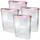 BestLivings Frischhaltebox 2,8 l 4-tlg. Altrose