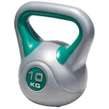 Kettlebell aus Kunststoff, 10 kg - Grau