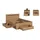 xonox.home MID.YOU Schlafzimmer-Set CANU, - B/H/T: ca. 244.00x87.00x205.00