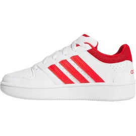 adidas Hoops Classic Kinder Weiß/Rot/Orbit Grey 36