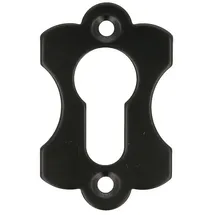 MS Beschläge Schlossrosette Türrosette Schwarz