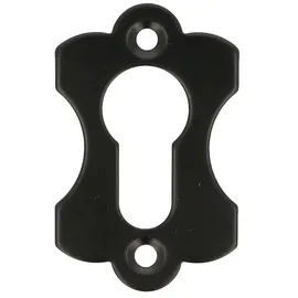 MS Beschläge Schlossrosette Türrosette Schwarz