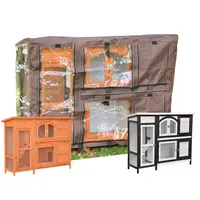 nanook shop Kleintierkäfig Jumbo 148 x 51 x 105 cm braun