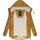 Ragwear Damen warme kurze Winterjacke mit Kapuze Monade Intl Camel22 Gr. XL - XL