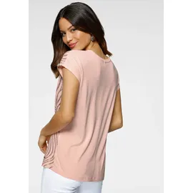 LAURA SCOTT Rundhalsshirt Rosa 44