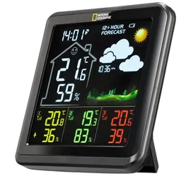 National Geographic VA Farb Wetterstation mit 3 Aussensensor