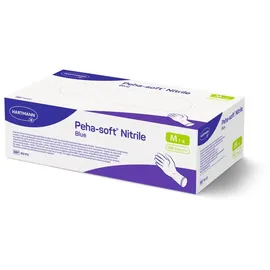 Hartmann Peha-soft nitrile blue Unt.hands.unsteril pf M