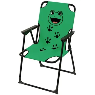 Mojawo Kinder Campingstuhl Klappstuhl Tiermotiv-MKC6000-Frosch