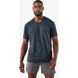 Laufshirt kurzarm Herren atmungsaktiv - Dry+ blau 2XL