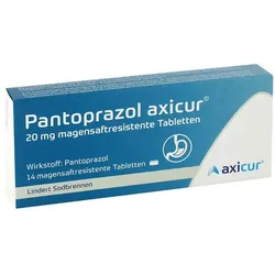 Pantoprazol axicur®  20 mg Tabletten