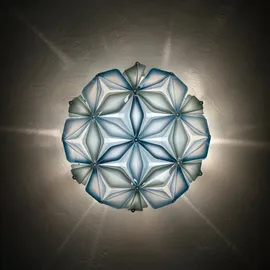 Slamp La Vie 1 E27 50 x 47 x 19 cm Blau Kunststoff