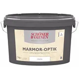 Schöner Wohnen Trendstruktur Effektfarbe Marmor-Optik Grundspachtel crema 5 kg