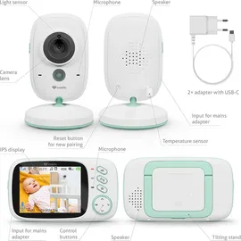 TrueLife NannyCam H32 Pro Ersatzeinheit Parent Unit 1 St.