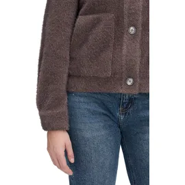 Cartoon Damen Casual-Jacke mit aufgesetzten Taschen 34, Hellbraun - 34