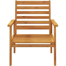 vidaXL Gartensessel 59 x 65 x 25,5 cm braun 2 St.
