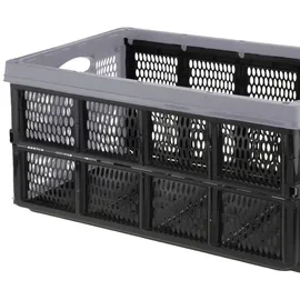 Mojawo Klappbox 48 x 35 x 24 cm 1-tlg. grau