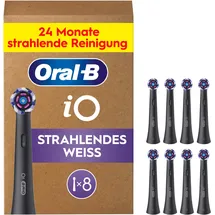 Oral-B iO Strahlendes Weiss Aufsteckbürsten 8 St.