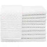 ZOLLNER Gästehandtuchset 10-tlg. weiß