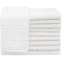 ZOLLNER Gästehandtuchset 10-tlg. weiß