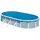 Planet Pool Stahlwandpool Classic oval 730 x 375 x 120 cm inkl. Einbauskimmer